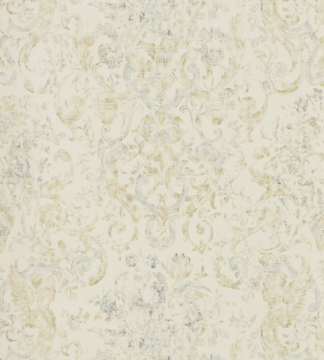 Old Hall Floral Wallpaper by Ralph Lauren Slate
