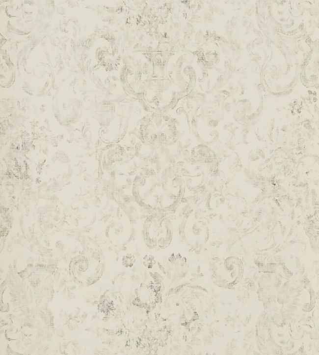 Old Hall Floral Wallpaper by Ralph Lauren Graphite