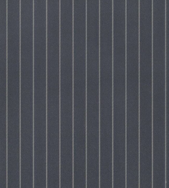 Langford Chalk Stripe Wallpaper by Ralph Lauren Navy