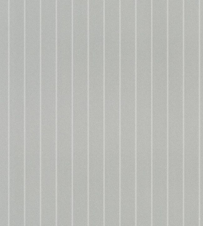 Langford Chalk Stripe Wallpaper by Ralph Lauren Light Grey
