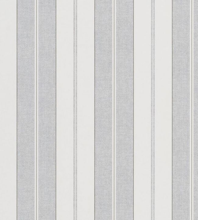Monteagle Stripe Wallpaper by Ralph Lauren Light Grey
