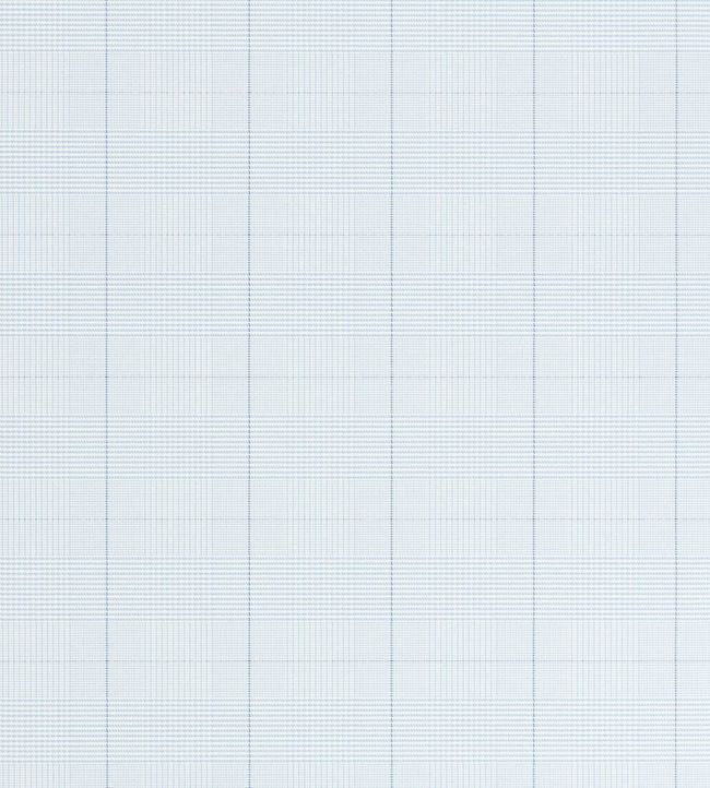 Egarton Plaid Wallpaper by Ralph Lauren Light Blue