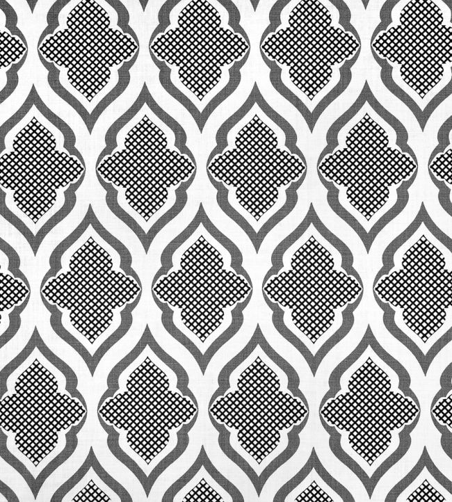 Ravenna Fabric by Christopher Farr Cloth Charcoal