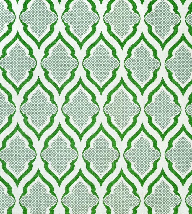 Ravenna Fabric by Christopher Farr Cloth Green