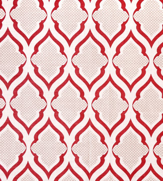 Ravenna Fabric by Christopher Farr Cloth Ruby