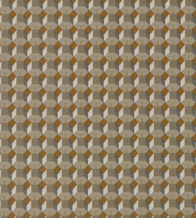 Ravenne Fabric by Nobilis Mustard