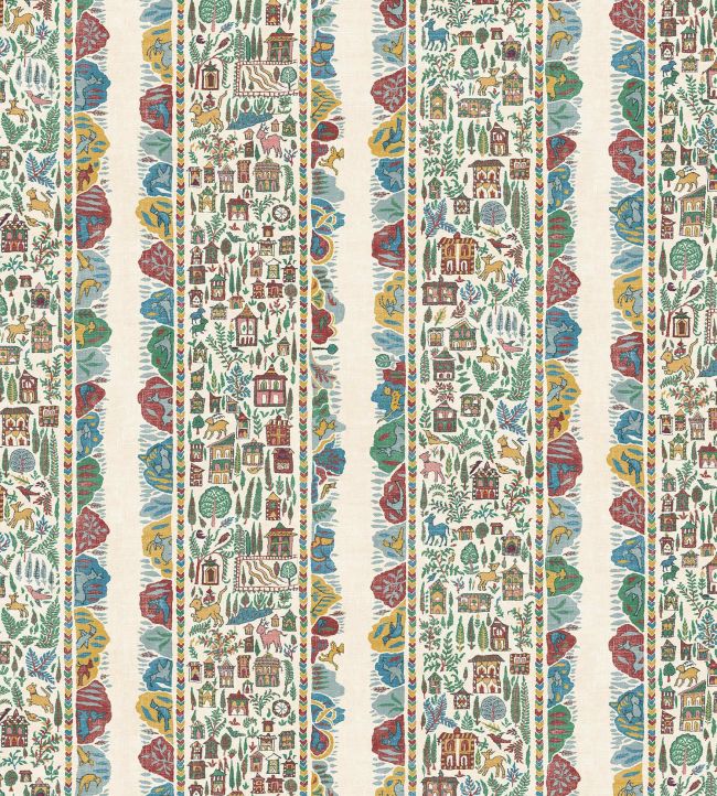 Ravi Ribbon Fabric by Lewis & Wood Garland