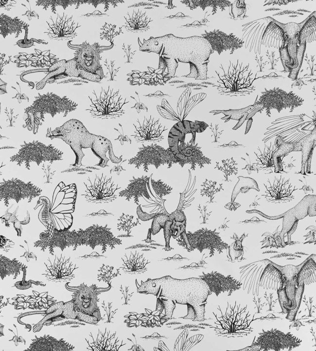 Realite Irreelle Coton Fabric by Casal Noir