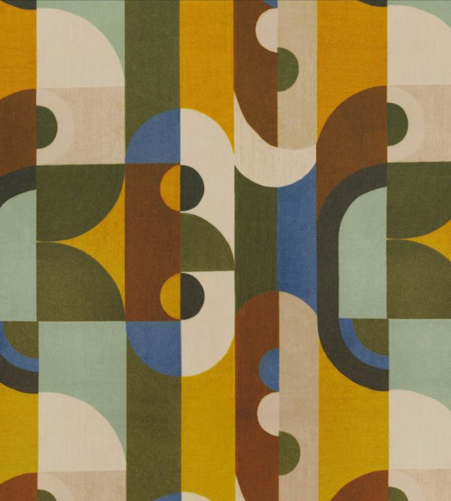 Reciproque Fabric by Casamance Multico Olive