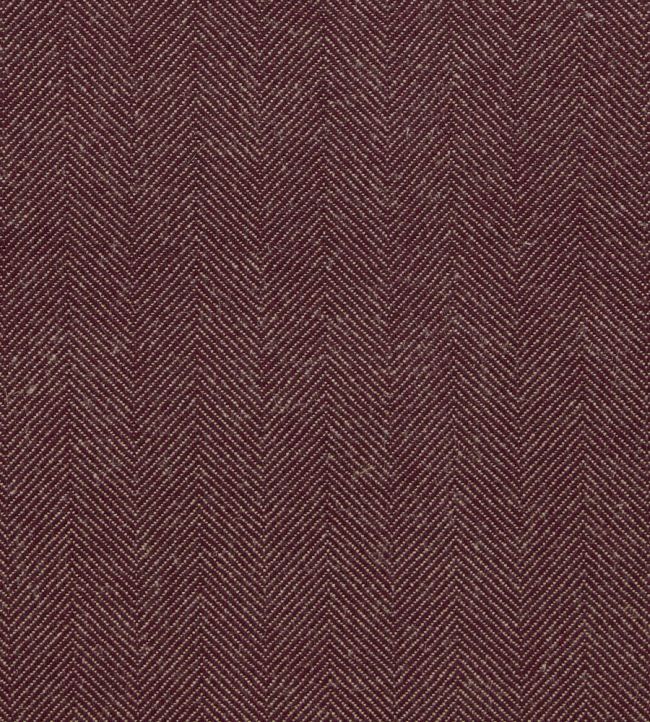 Recycled Atlantic Fabric by Ian Mankin Plum