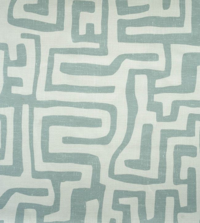 Reef Outdoor Fabric by Andrew Martin Ice