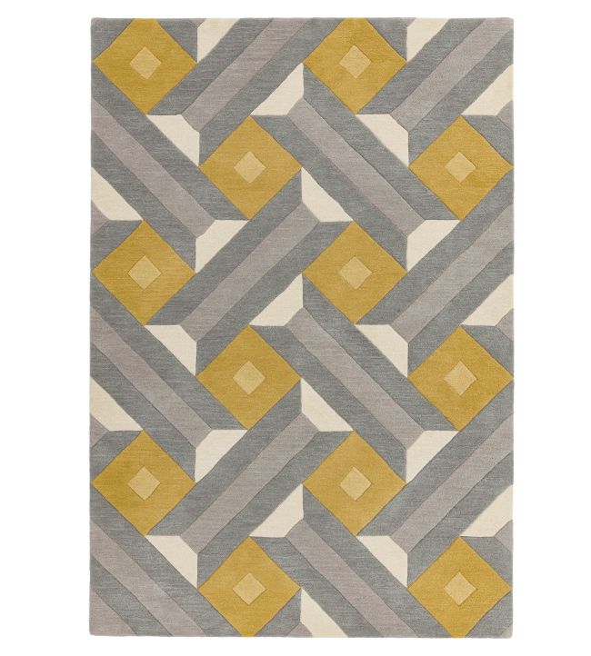 Asiatic Reef Motif rug Ochre Grey RF-01-120170 Ochre Grey