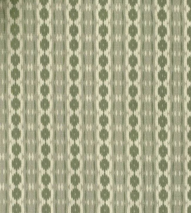 Reel Stripe Fabric by Ian Sanderson Celadon