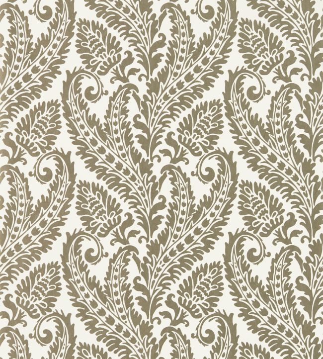 Regale Wallpaper by Clarke & Clarke Gilver/Ivory