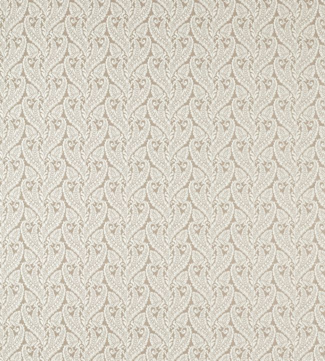 Regale Fabric by Clarke & Clarke Ivory/Mocha