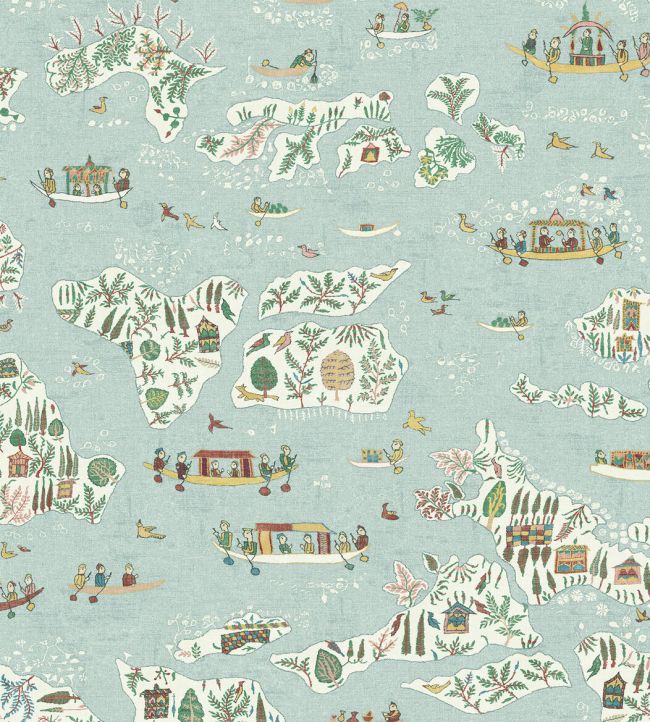 Regatta Wallpaper by Lewis & Wood Garland