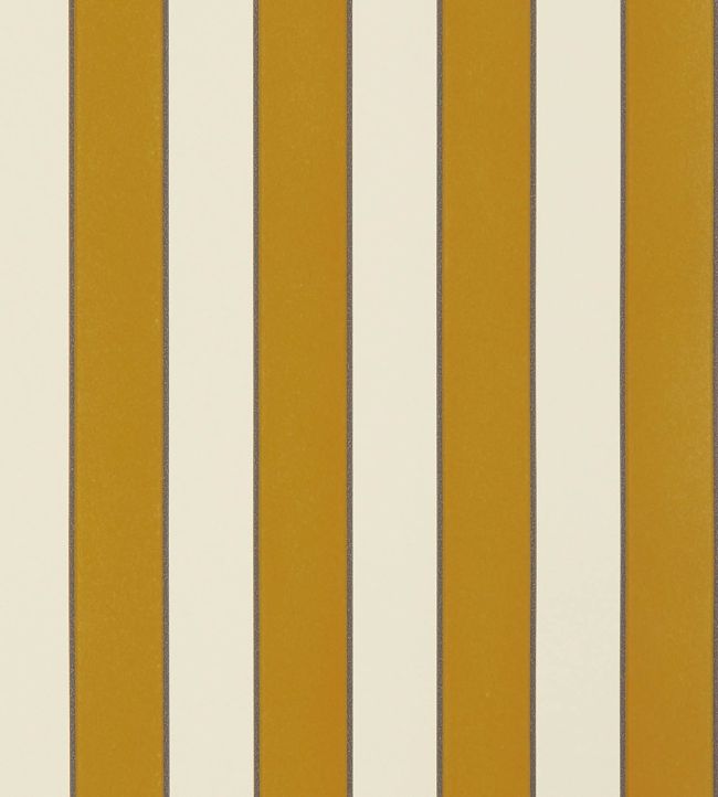 Regency Stripe Wallpaper by Osborne & Little Ochre