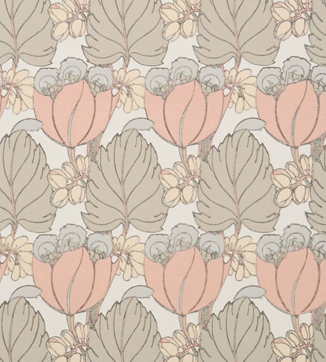 Regency Tulip Wallpaper by Liberty Ointment