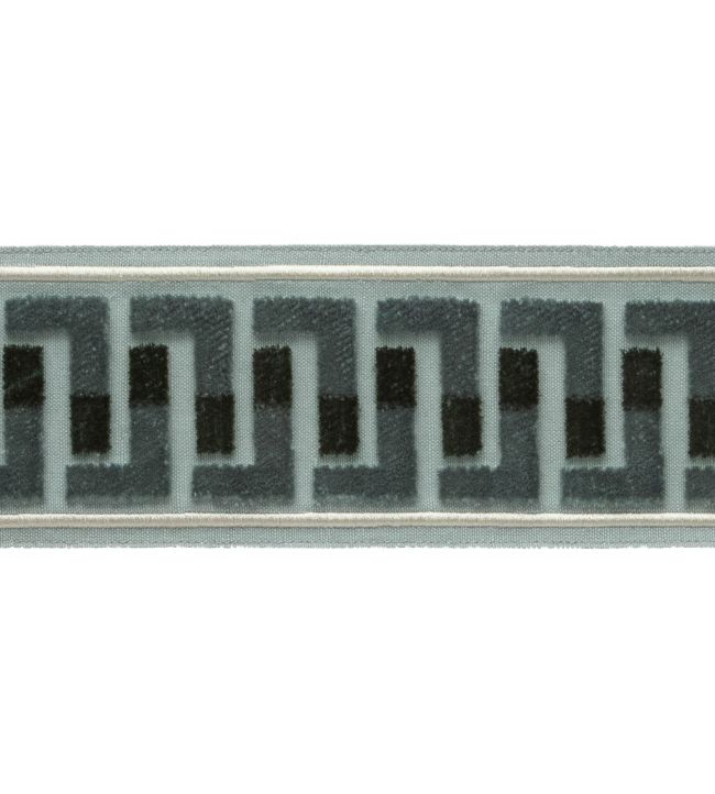 Rene Velvet Border Trimming by Samuel & Sons Jasper