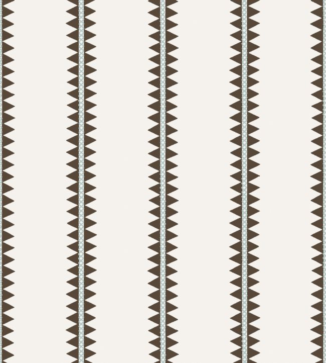 Reno Stripe Wallpaper by Thibaut Brown
