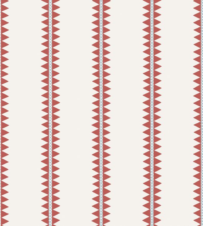 Reno Stripe Wallpaper by Thibaut Coral
