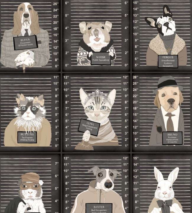 Resisting Arrest Wallpaper by Brand McKenzie Night Shift