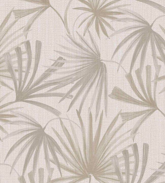 Retro Palms Wallpaper by Eijffinger Grey/Silver