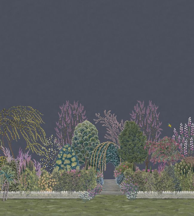 Reverie Mural by Cole & Son Tanzanite