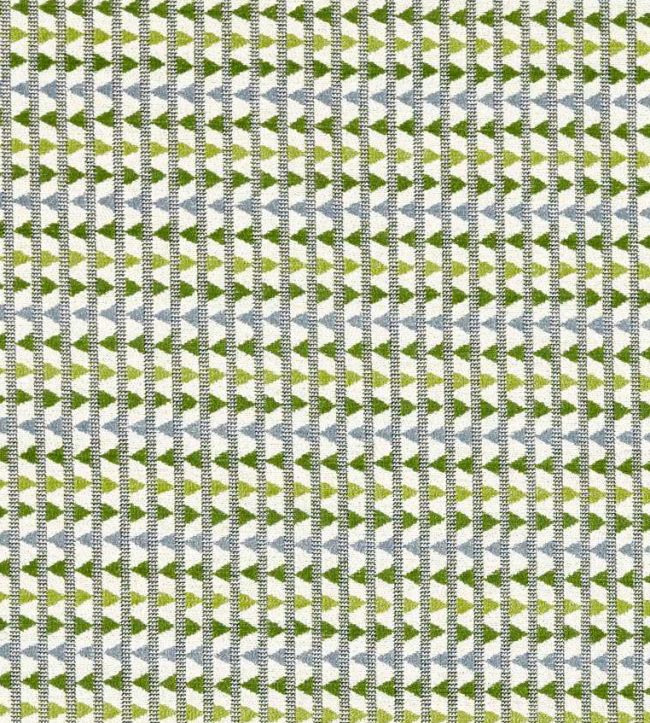 Ribble Fabric by Scion Green/Coast Blue