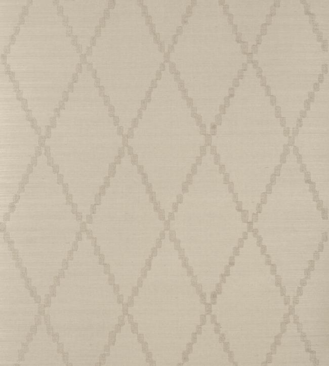 Ribbon Sisal Wallpaper by Anna French Cream