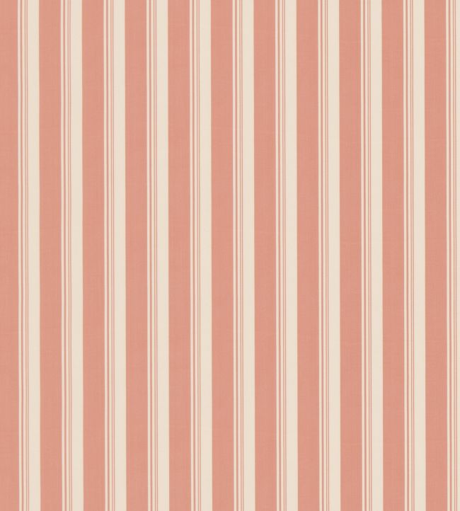 Ribbon Stripe Fabric by George & Minnie Blush