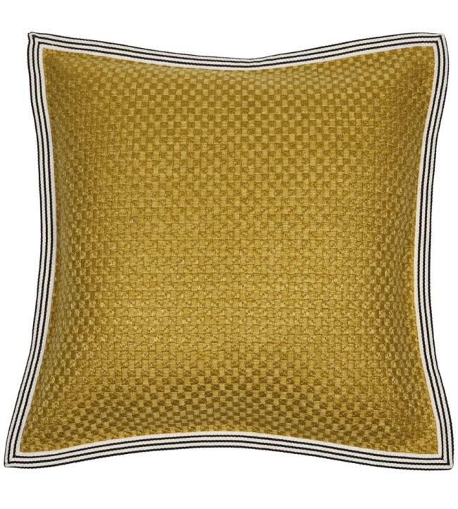 Rico Ruivo Cushion 45 x 45cm by Maison Casamance Ocre