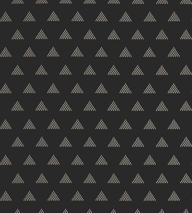 Ridge Wallpaper by Thibaut Basalt Black