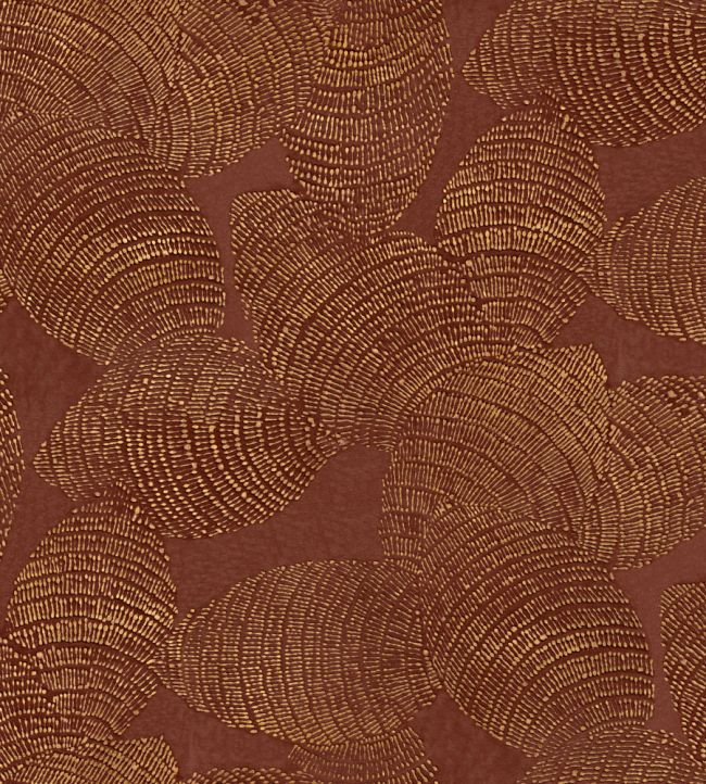 Rif Relief Wallpaper by Coordonne Burgundy
