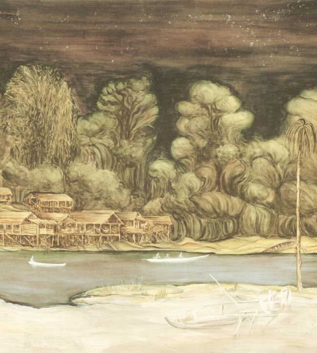 Riva Mural by Arte Sepia River