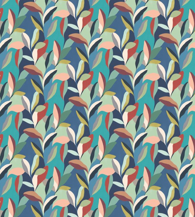 Riviera Wallpaper by Ohpopsi Peacock