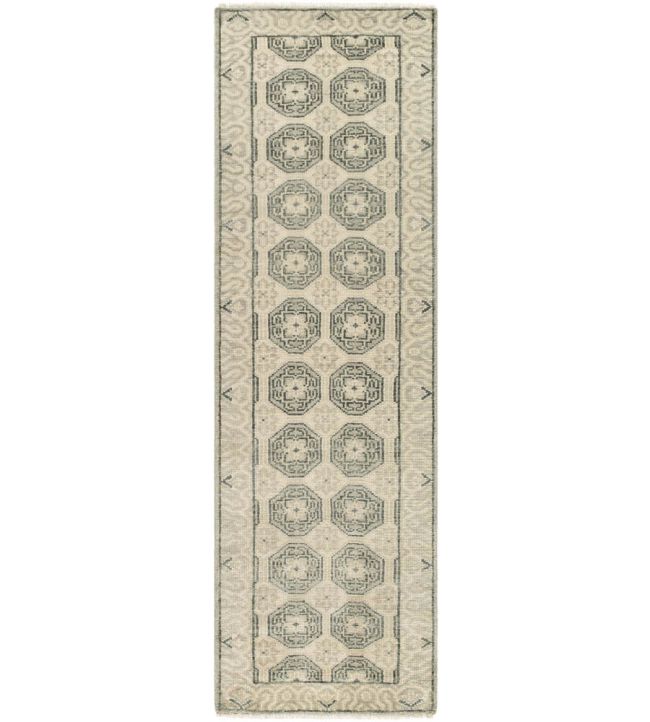 Riviera Runner Rug by Surya Charcoal-2301
