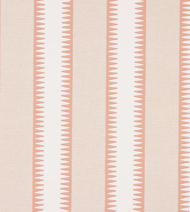Rocca Wallpaper by Jane Churchill Coral
