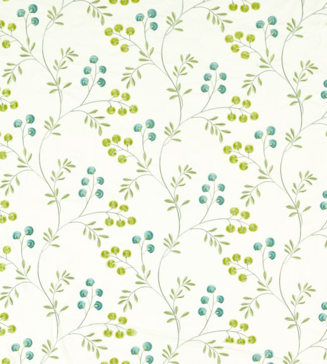 Rochelle Fabric by Clarke & Clarke Apple/Mineral