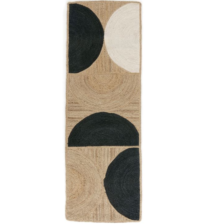 Elitis Rocky Runner rug Black TA109-81-06 Black