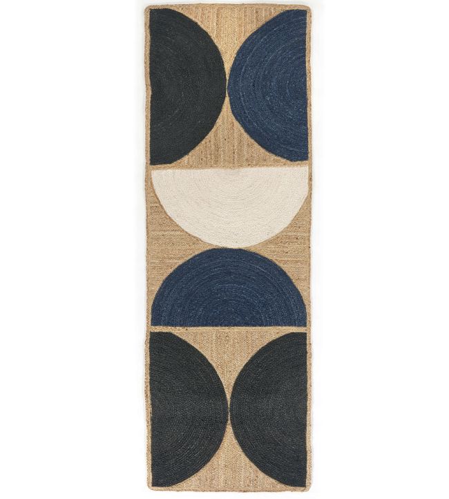 Elitis Rocky Runner rug Marine TA109-49-06 Marine
