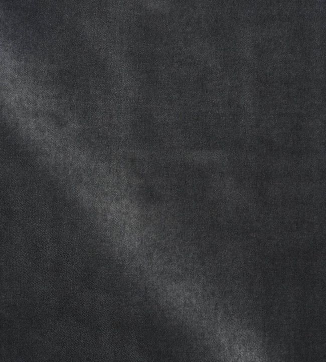 Rocky Performance Velvet Fabric by Schumacher Asphalt