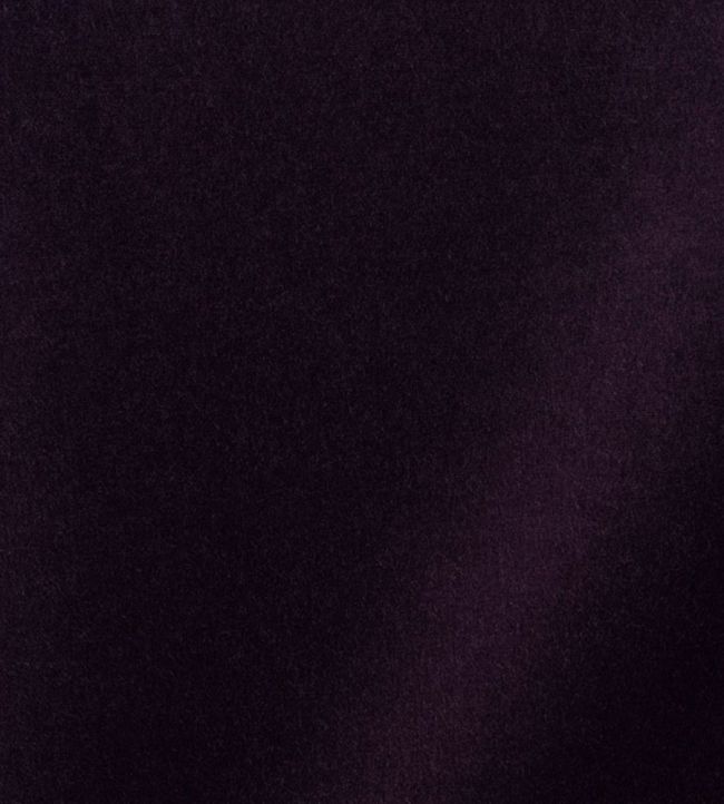 Rocky Performance Velvet Fabric by Schumacher Aubergine