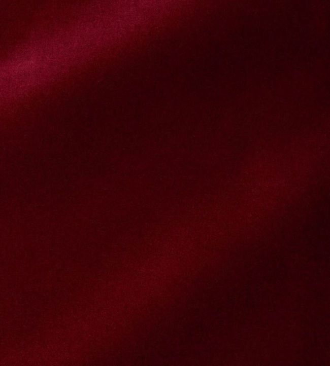 Rocky Performance Velvet Fabric by Schumacher Crimson