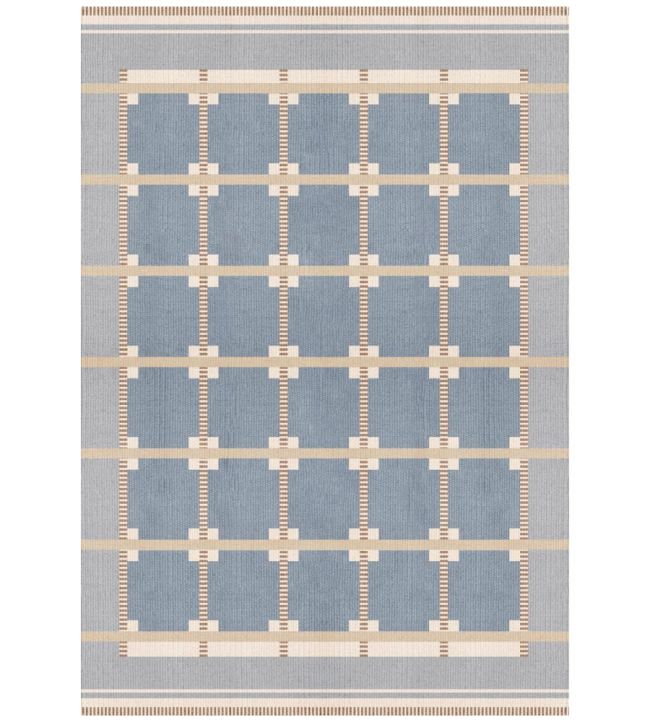 Layered Rollakan Ruth rug Summer Sky RORUSU140200 Summer Sky