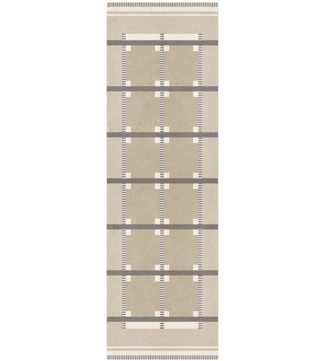 Layered Rollakan Ruth Runner rug Almond RORUAL75240 Almond