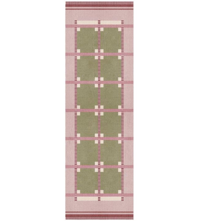 Layered Rollakan Ruth Runner rug Spring Grass RORUSP75240 Spring Grass