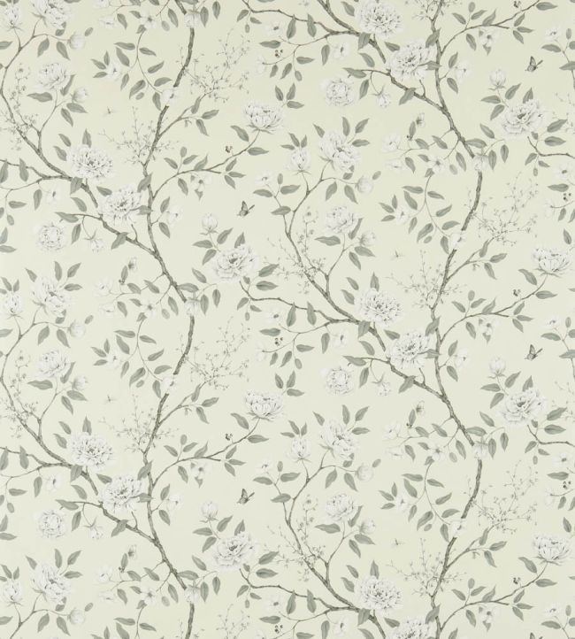 Romeys Garden Wallpaper by Zoffany Graphite