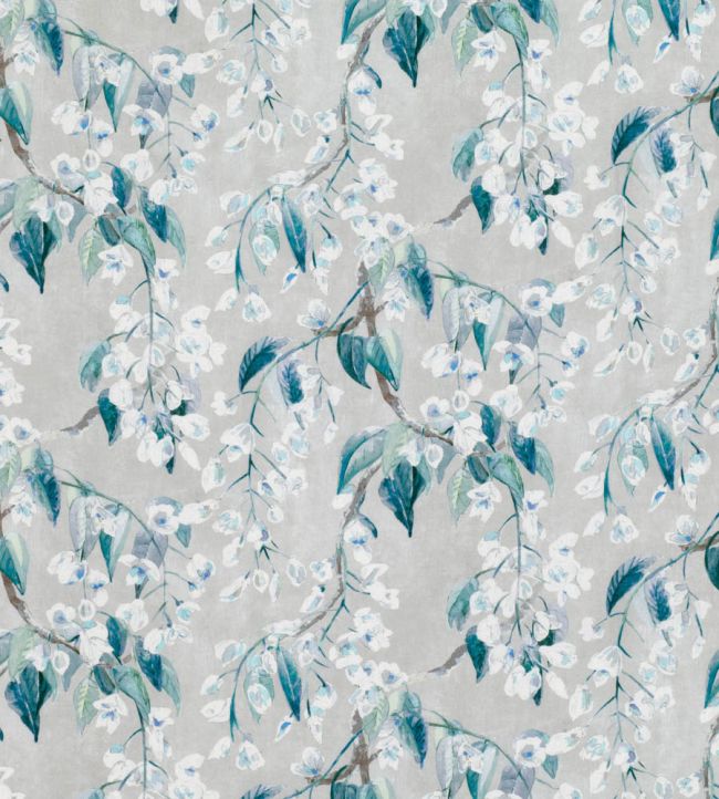 Wisteria Fabric by Romo Cobalt