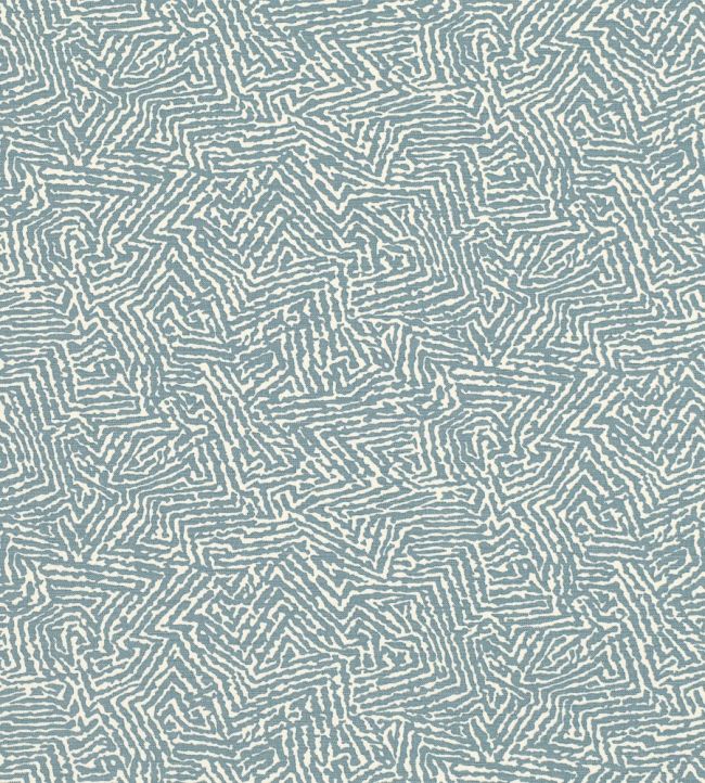 Kaiko Fabric by Romo Steel Blue